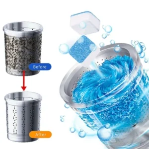 Kit 12 Pastilhas Efervescentes para Limpeza Profunda de Máquinas de Lavar, Esterilização 99%, Fragrância Fresca IZEWASH PURE IZESHOP