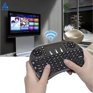 Mini Teclado Sem Fio Touchpad LED USB Compatível PC TV PS3 IZEHANDY GLOW
