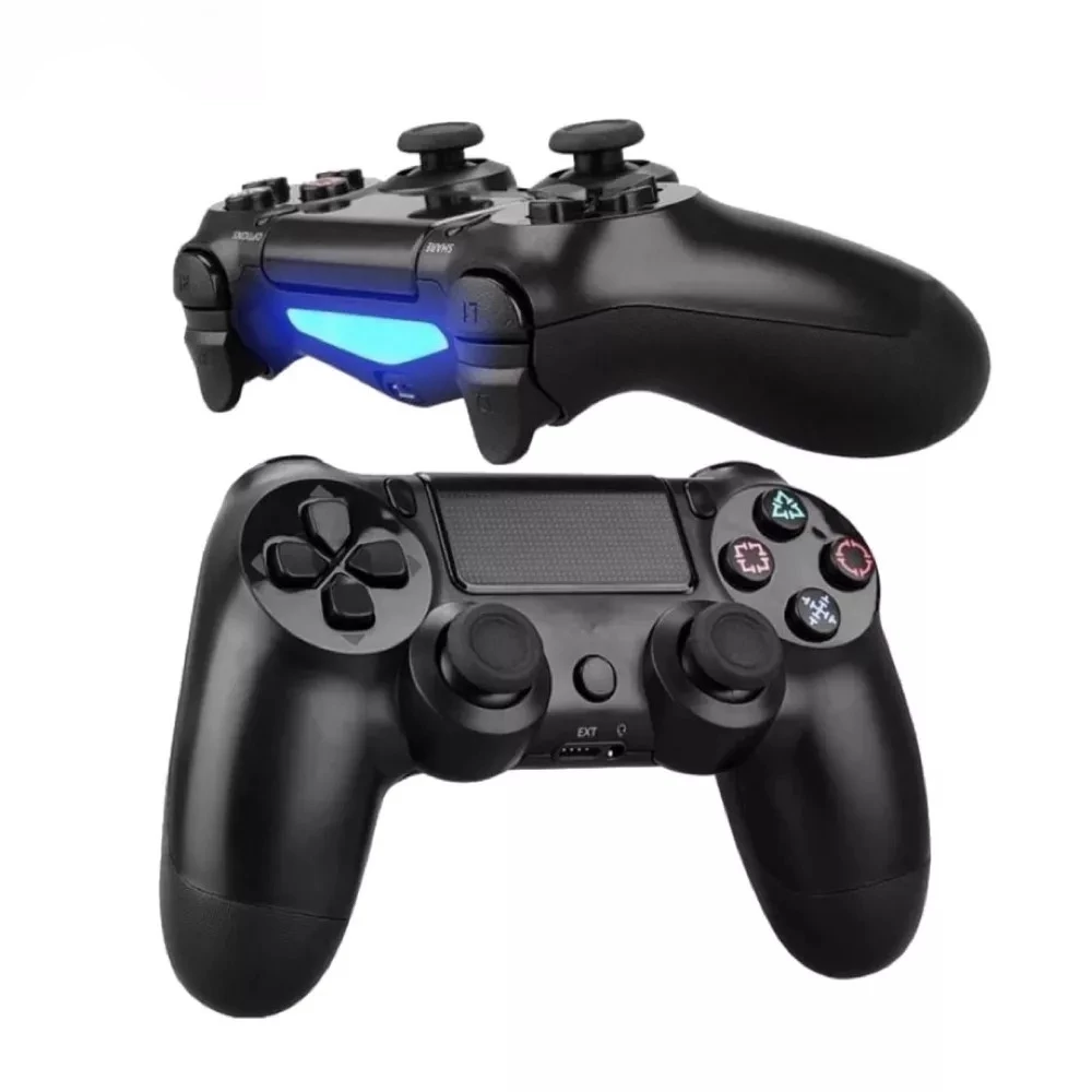 Controle Sem Fio PS4 Compatível Android PC 18 Botões Dual Shock Touchpad IZEGAMER PRO IZESHOP Controle
