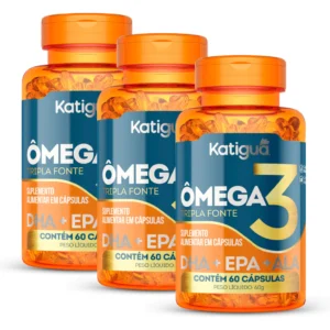 Kit 3 Ômega 3 Tripla Fonte 1000MG 60 Cápsulas IZEHEALTH BOOST