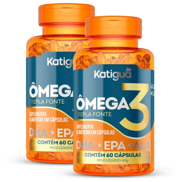 Kit 3 Ômega 3 Tripla Fonte 1000MG 60 Cápsulas IZEHEALTH BOOST