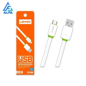 Cabo Turbo Reforçado LEHMOX 1M V8/Tipo C/iPhone Alta Amperagem IZEFAST PLUS