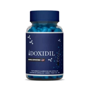 Vitamina Completa para Cabelo e Barba Fortalecimento Doxidil 60 Cápsulas