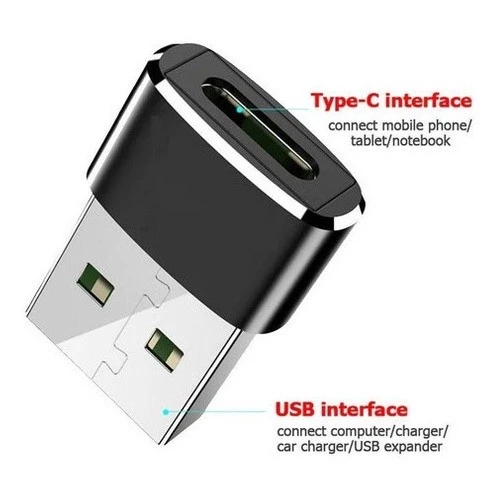 Adaptador USB-C para USB 3.0 Compatível Multidispositivos Alta Velocidade IZEFAST CONNECT