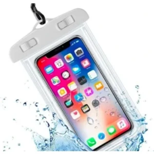 Capa Celular Universal à Prova D'Água com Cordão e PVC Resistente IZEWATER PROTECT