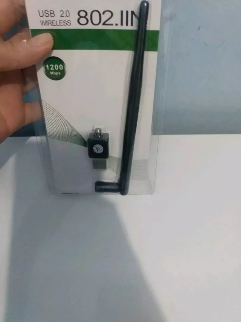 Adaptador Wi-Fi USB 1200Mbps Antena 15cm Compatível PC e Notebook IZEPOWER LINK photo review