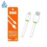 Cabo Carregador iPhone 1 Metro Turbo 3.1A Compatível iOS LEHMOX IZEFAST CHARGE