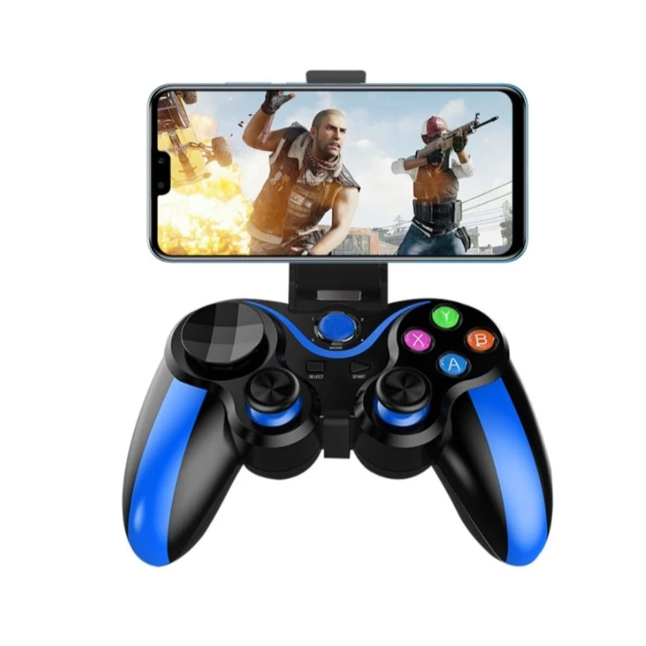 Controle Joystick Bluetooth Universal, Compatível Android e PC, Design Ergonômico, Suporte Celular IZEPLAY PRO