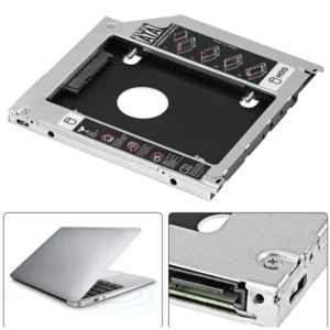 Adaptador Caddy Universal 2.5 HD SSD Sata para Notebook 9.5mm 12.7mm IZEBOOST STORAGE