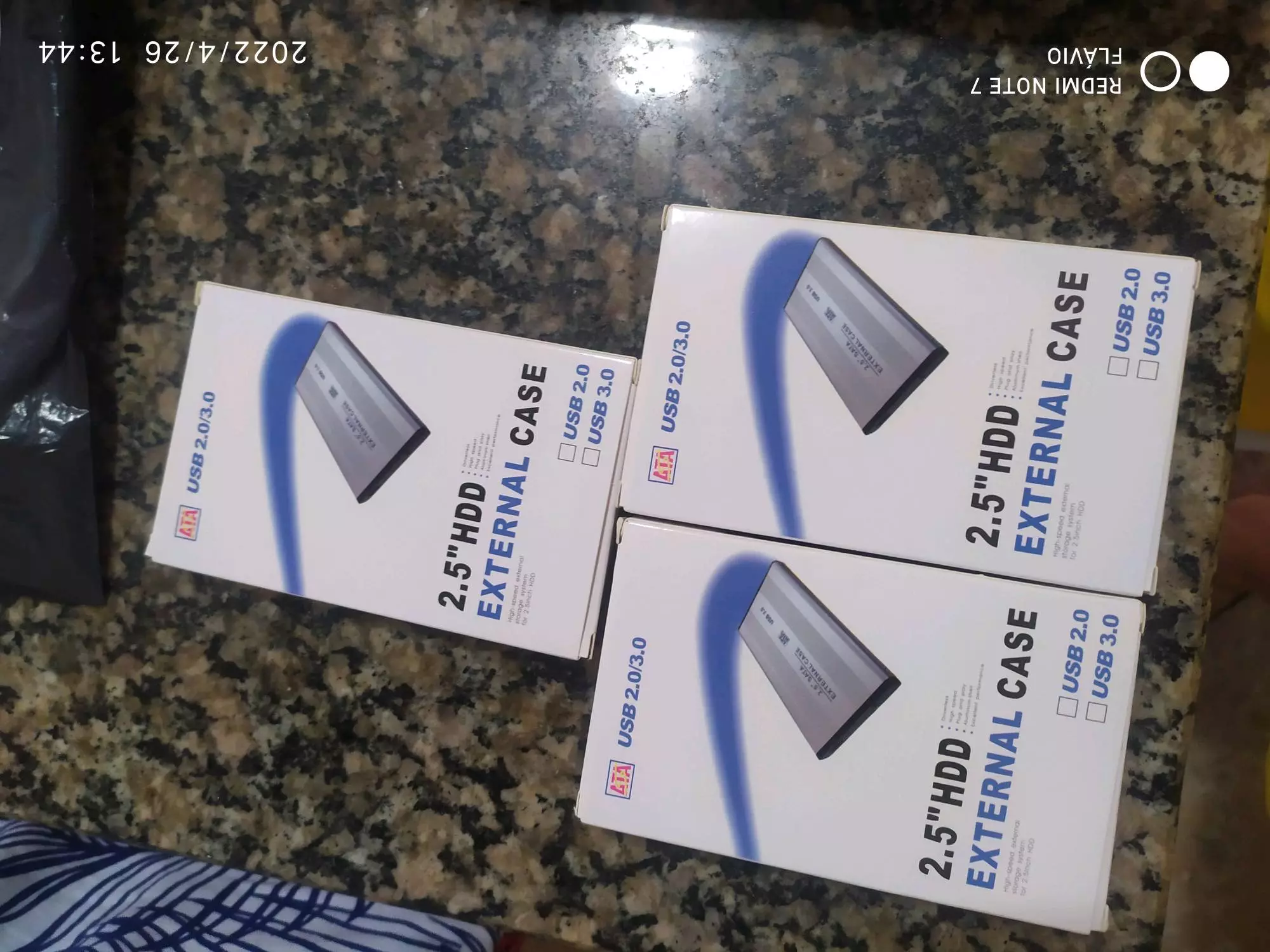 Case Externo HD 2.5 Sata USB 6Gbps Alumínio Plug and Play IZESTORAGE FLEX photo review