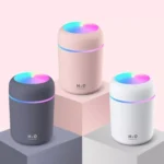 Difusor Umidificador USB 220ml Luz Noturna Temporizador IZEAROMA LIGHT