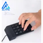 Teclado Numérico USB 18 Teclas Design Fino Compatível IZEFAST PRO