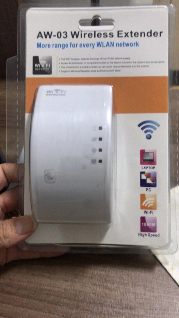 Repetidor WiFi 600Mbps Sinal Forte 2.4GHz Instalação Fácil IZECONNECT PRO photo review