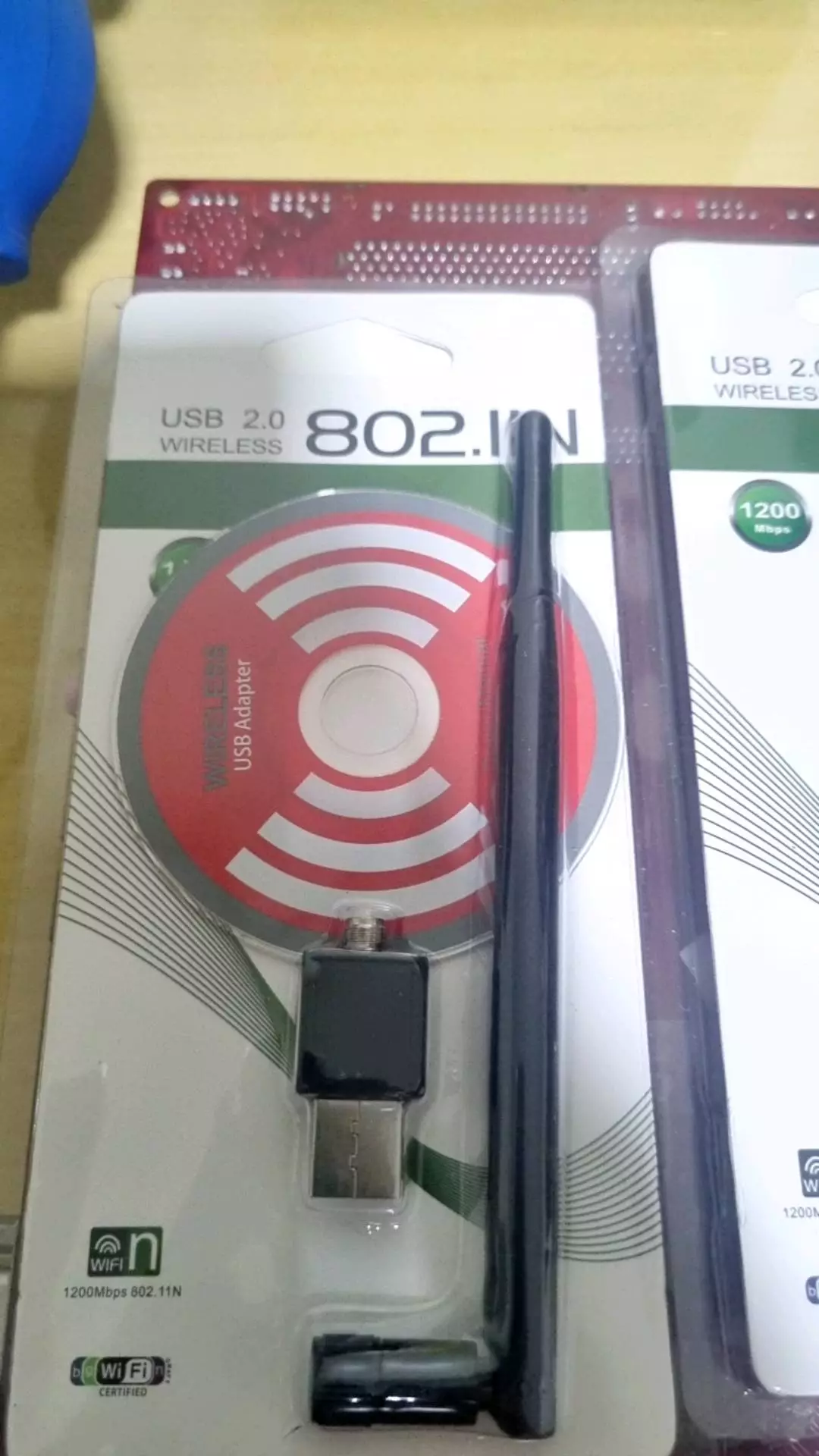 Adaptador Wi-Fi USB 1200Mbps Antena 15cm Compatível PC e Notebook IZEPOWER LINK photo review