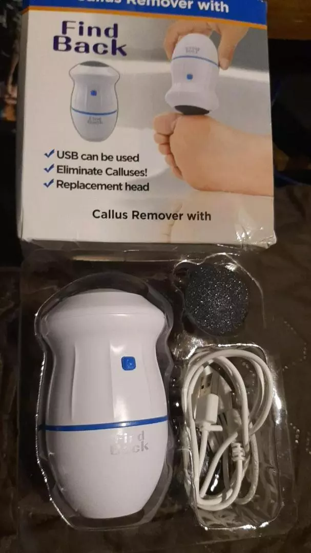Removedor de Calos Elétrico Recarregável com LED, Aspirador à Vácuo e Dupla Cabeça IZEFOOT LUX photo review