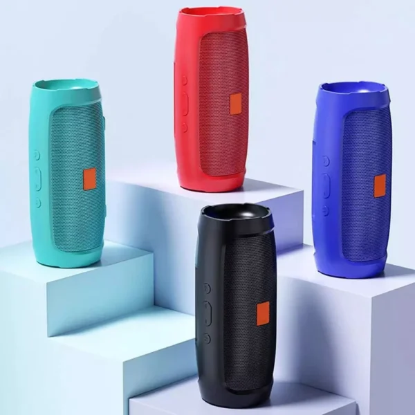 Caixa de Som Bluetooth Portátil 12h Bateria à Prova de Respingos IZELOUD MAX