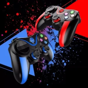 Controle Joystick Bluetooth Universal, Compatível Android e PC, Design Ergonômico, Suporte Celular IZEPLAY PRO