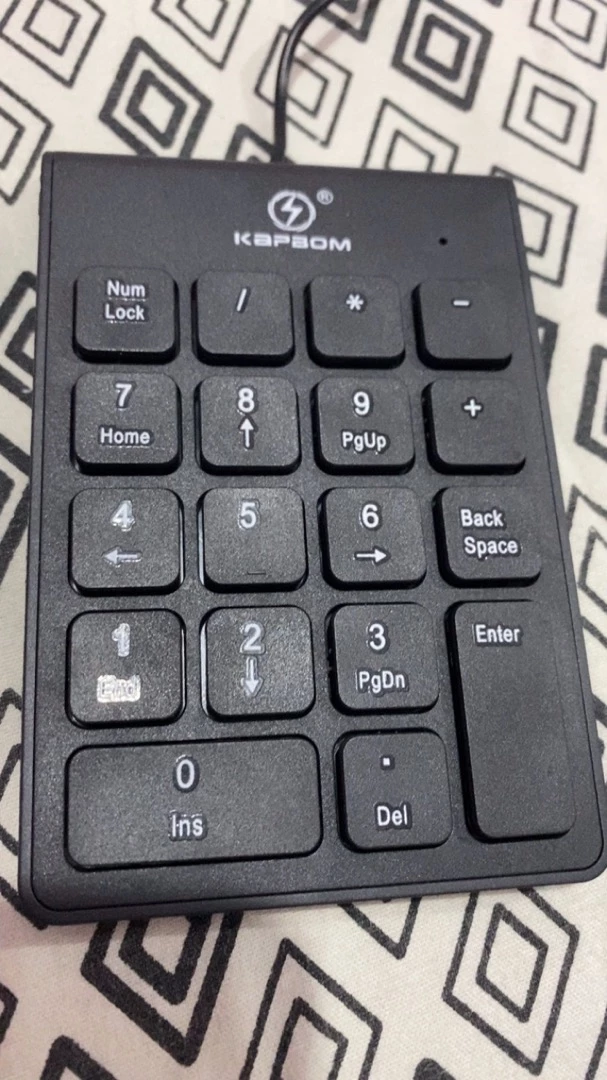 Teclado Numérico USB 18 Teclas Design Fino Compatível IZEFAST PRO photo review