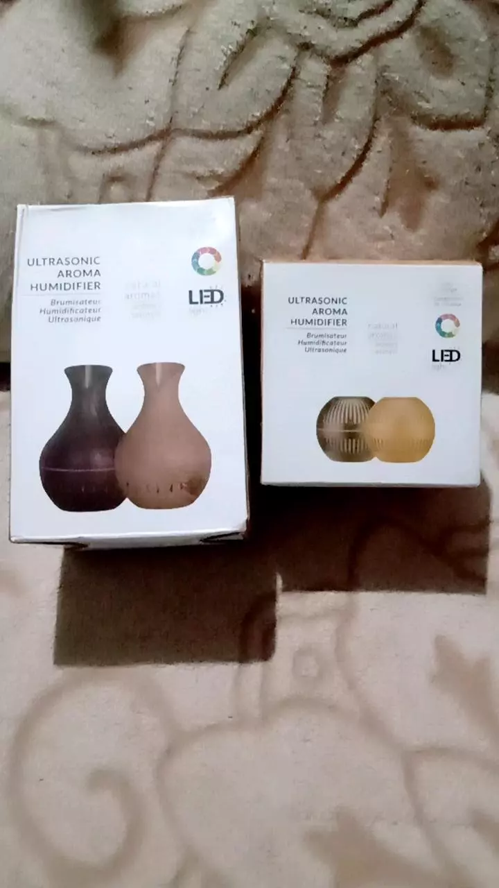 Umidificador Aromatizador Silencioso Madeira LED Recarregável IZEWOOD AIR photo review
