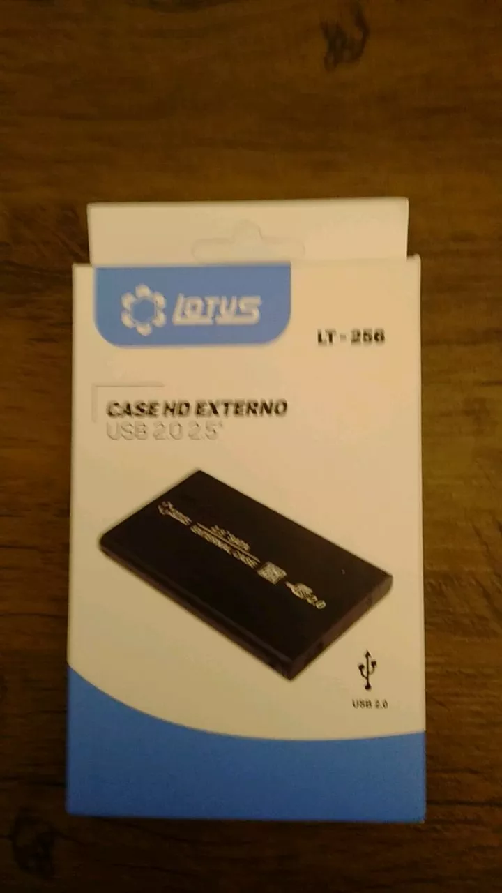 Case Externo HD 2.5 Sata USB 6Gbps Alumínio Plug and Play IZESTORAGE FLEX photo review