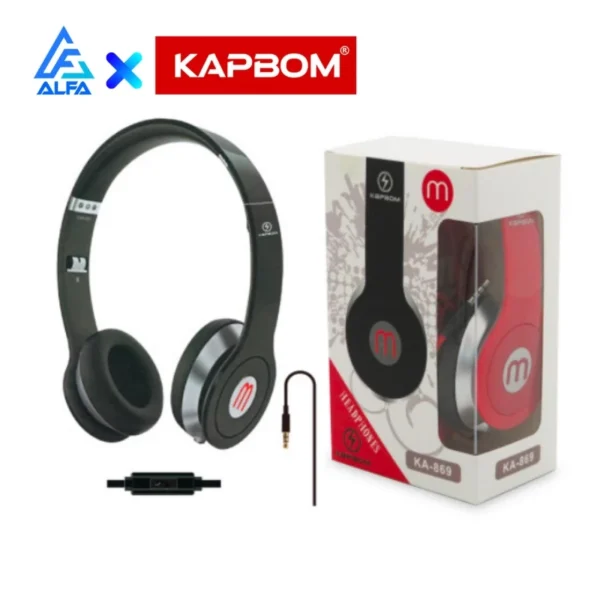 Fone de Ouvido Estéreo Dobrável com Microfone P2 1,5m IZEQUALITY SOUND