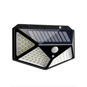 Refletor Solar para Jardim 100 LEDs Sensor Movimento IP65 Energia Solar IZESECURE BRIGHT