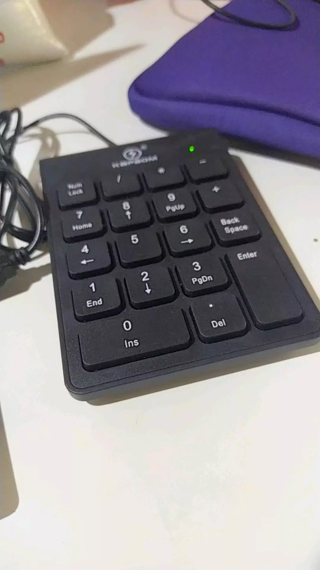 Teclado Numérico USB 18 Teclas Design Fino Compatível IZEFAST PRO photo review