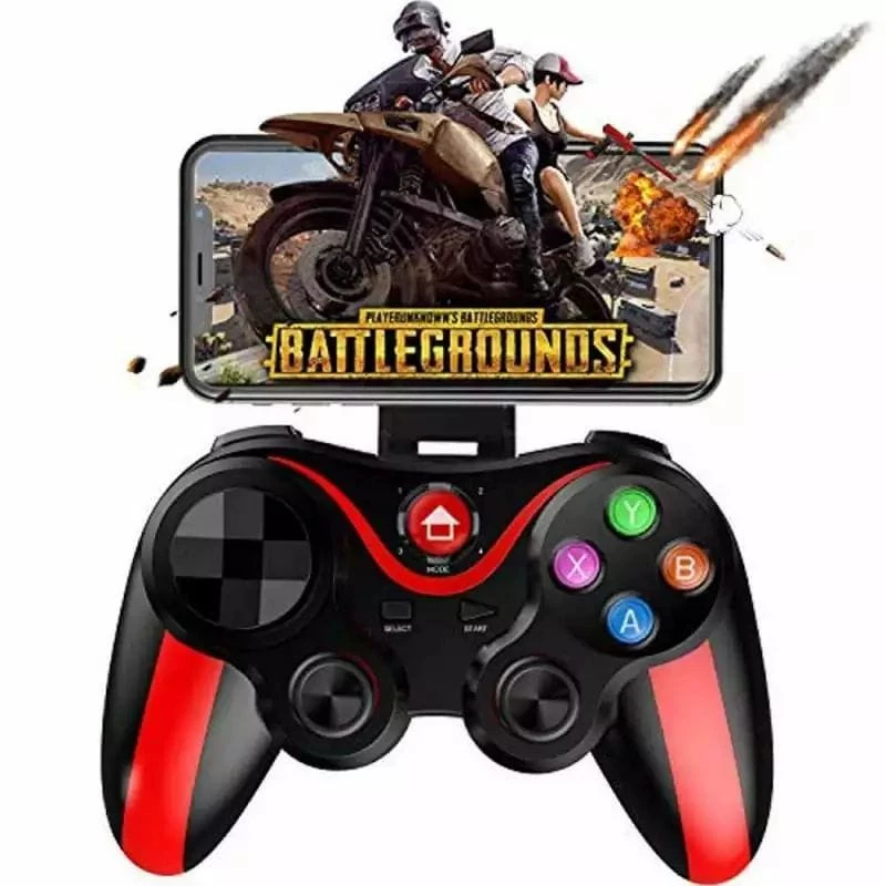 Controle Joystick Bluetooth Universal, Compatível Android e PC, Design Ergonômico, Suporte Celular IZEPLAY PRO