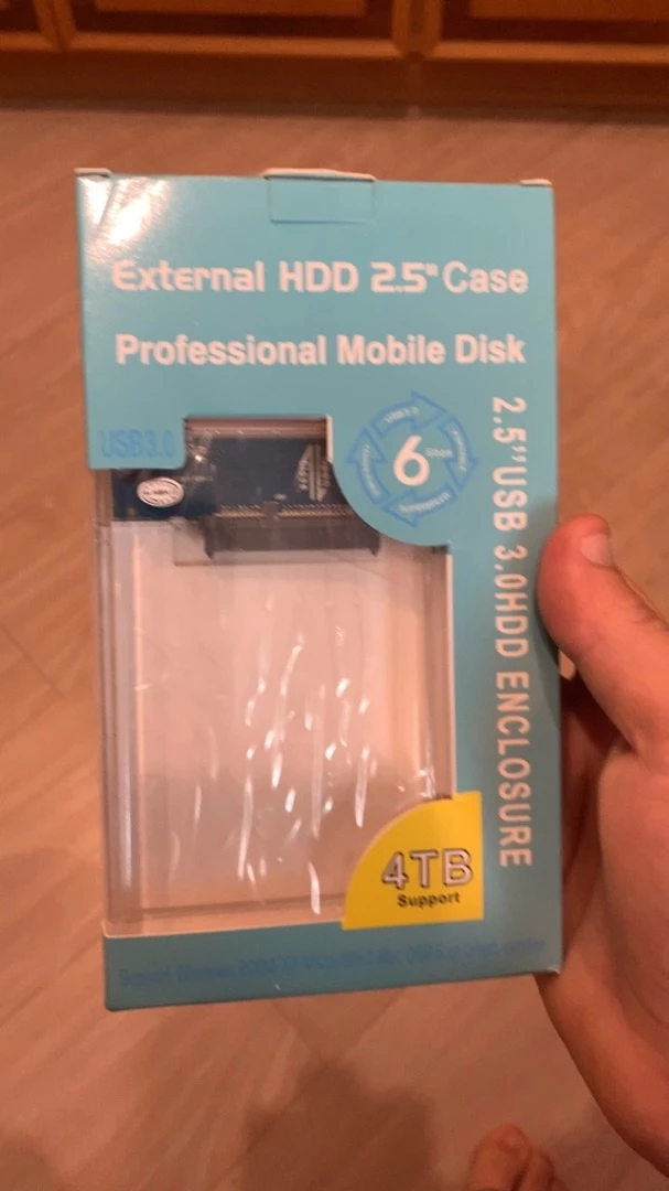 Case HD Externo 2.5" Transparente USB 3.0 SATA 6Gbps Plug & Play IZEBOX SPEED photo review