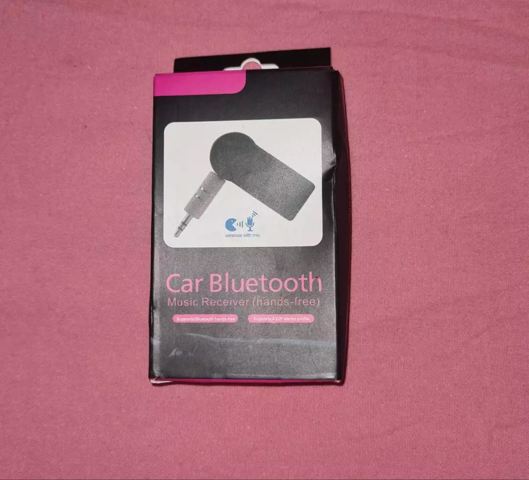 Receptor Bluetooth P2 3.5mm Som Carro Sem Fio Microfone IZEPLAY MAX photo review