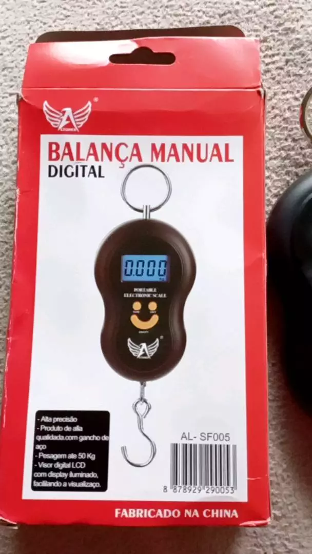 Balança Digital Portátil Gancho 50kg Precisão LCD IZEWEIGHT PRO photo review