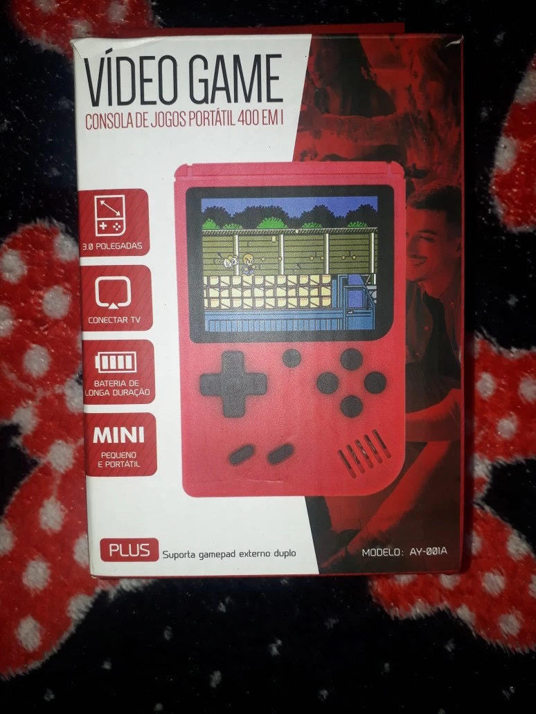 Console Portátil Retro 400 Jogos 2 Players Tela 3" Bivolt IZEPLAY FUN photo review