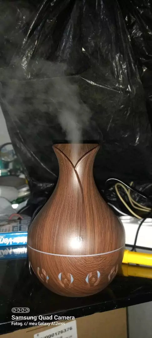 Umidificador Aromatizador Silencioso Madeira LED Recarregável IZEWOOD AIR photo review