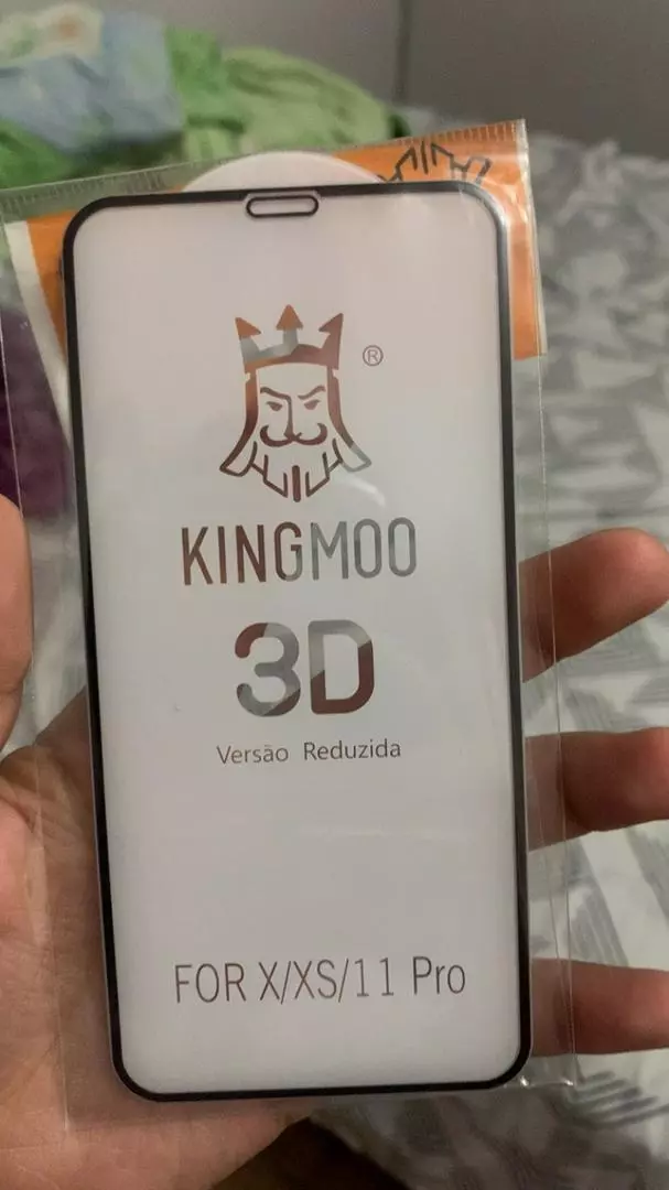 Película de Vidro Temperado 3D iPhone Antirrisco Sensível Compatível IZEGLASS PROTECT photo review