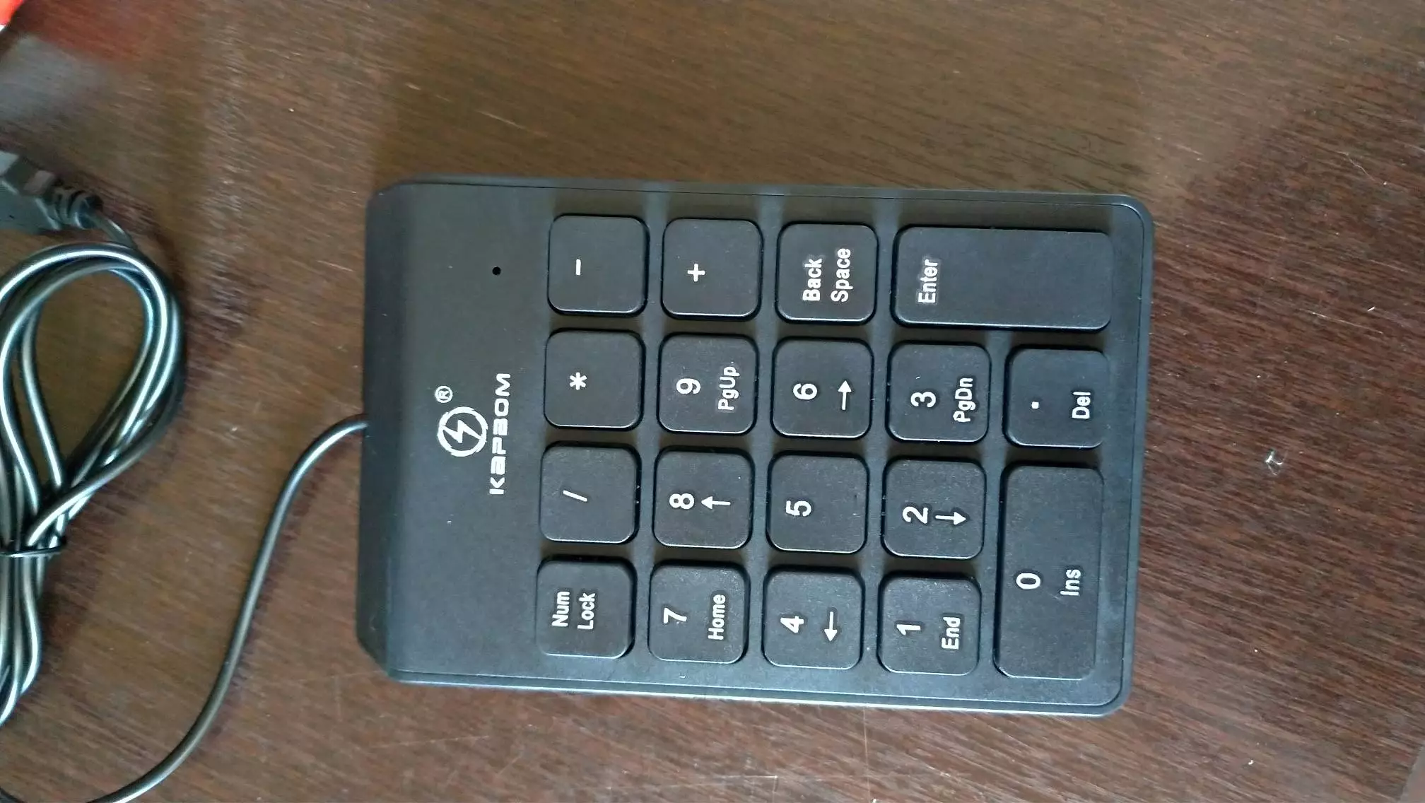 Teclado Numérico USB 18 Teclas Design Fino Compatível IZEFAST PRO photo review