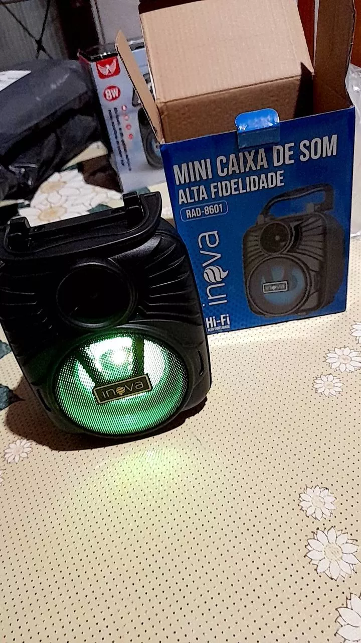 Caixa de Som Bluetooth Portátil Kimiso 5W Bateria Longa FM IZEPLAY SOUND photo review