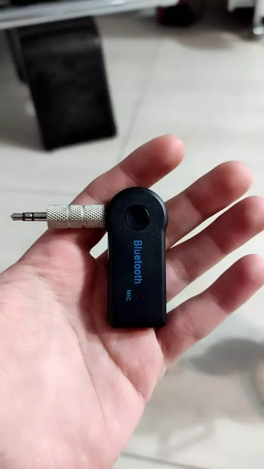 Receptor Bluetooth P2 3.5mm Som Carro Sem Fio Microfone IZEPLAY MAX photo review