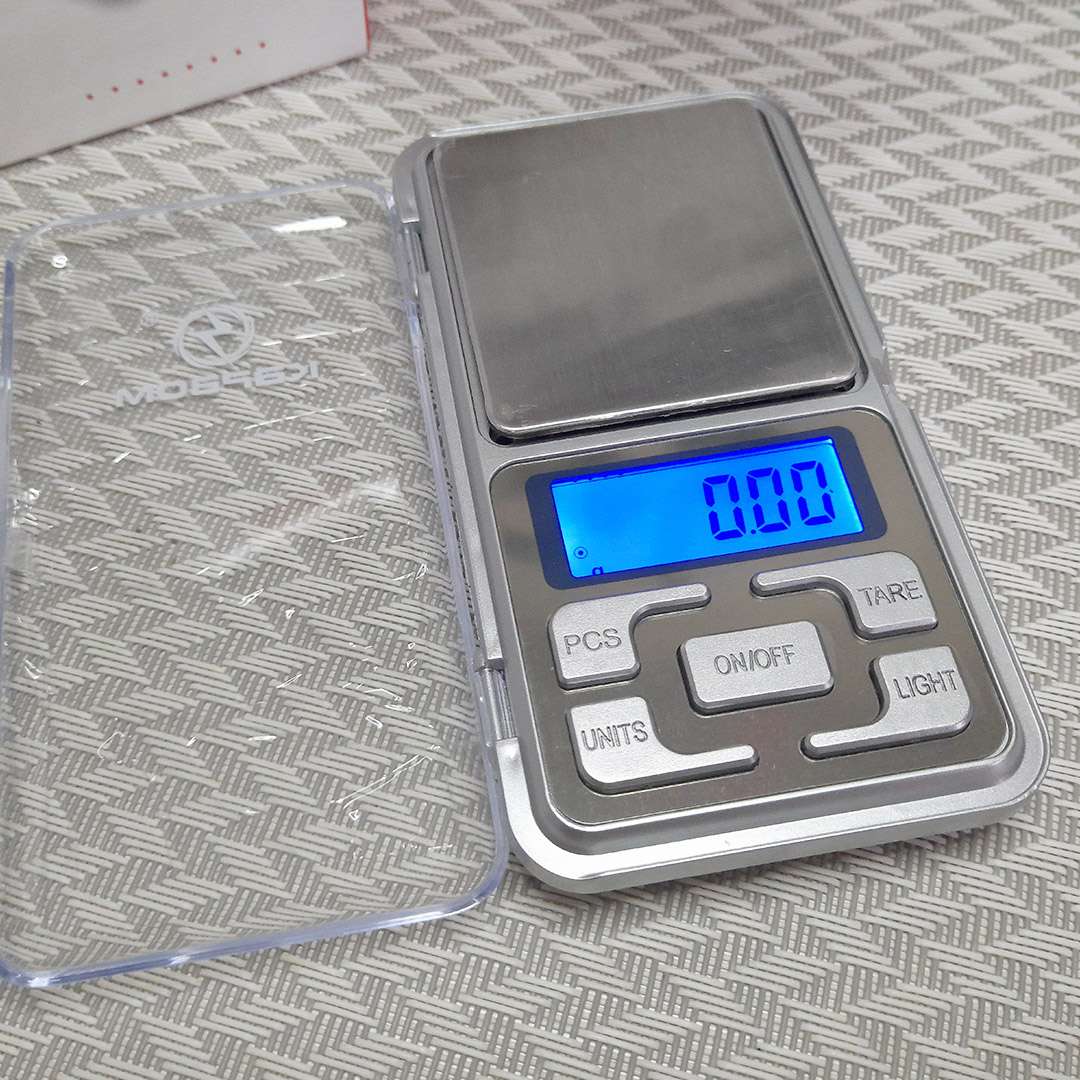 Balança Digital de Bolso Alta Precisão 0,01g-500g LCD Portátil IZEWEIGHT PRO photo review
