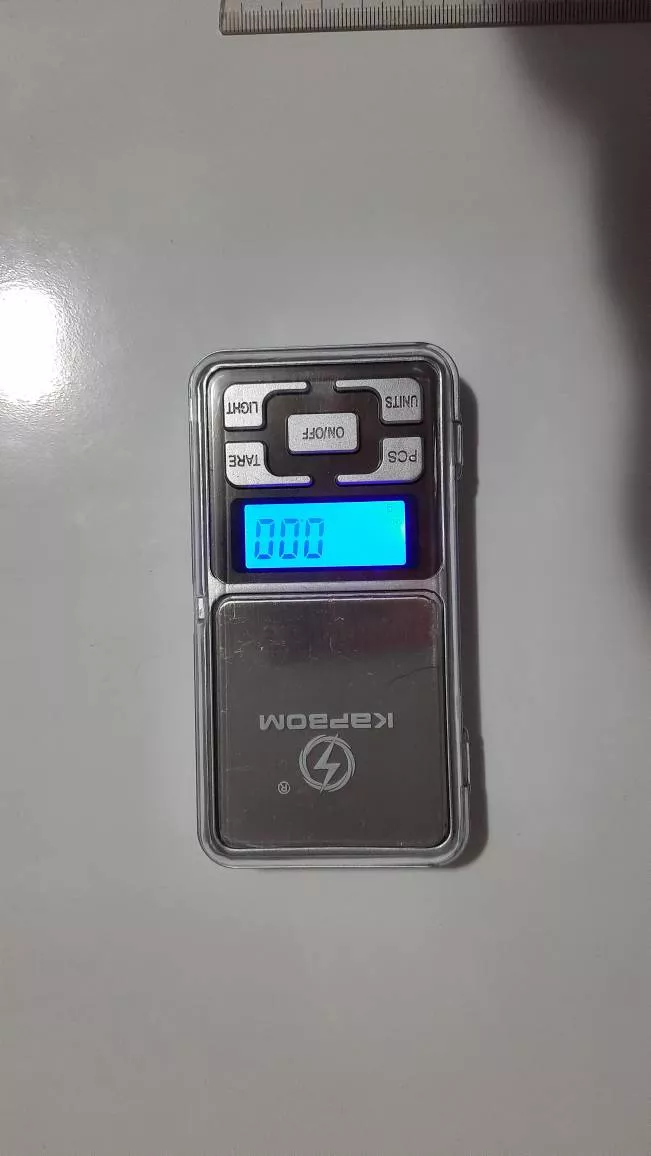 Balança Digital de Bolso Alta Precisão 0,01g-500g LCD Portátil IZEWEIGHT PRO photo review