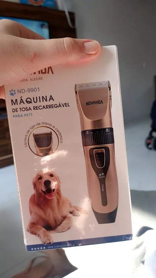 Máquina de Tosa Profissional para Cachorro e Gato, Silenciosa, 5 Velocidades, Baixo Ruído IZECARE PRO photo review