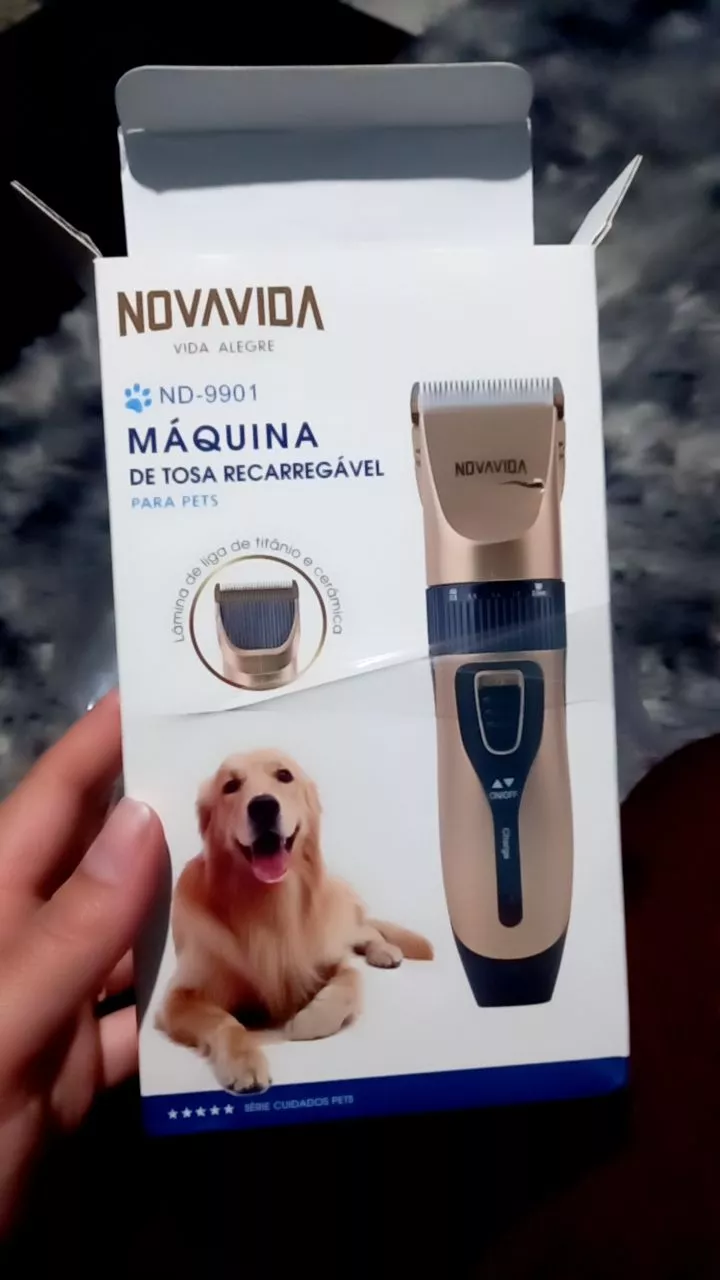 Máquina de Tosa Profissional para Cachorro e Gato, Silenciosa, 5 Velocidades, Baixo Ruído IZECARE PRO photo review
