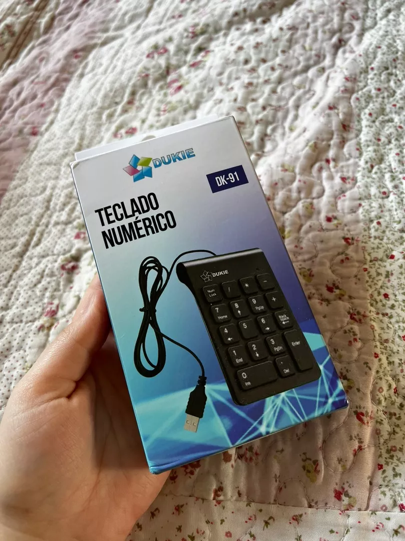 Teclado Numérico USB 18 Teclas Design Fino Compatível IZEFAST PRO photo review