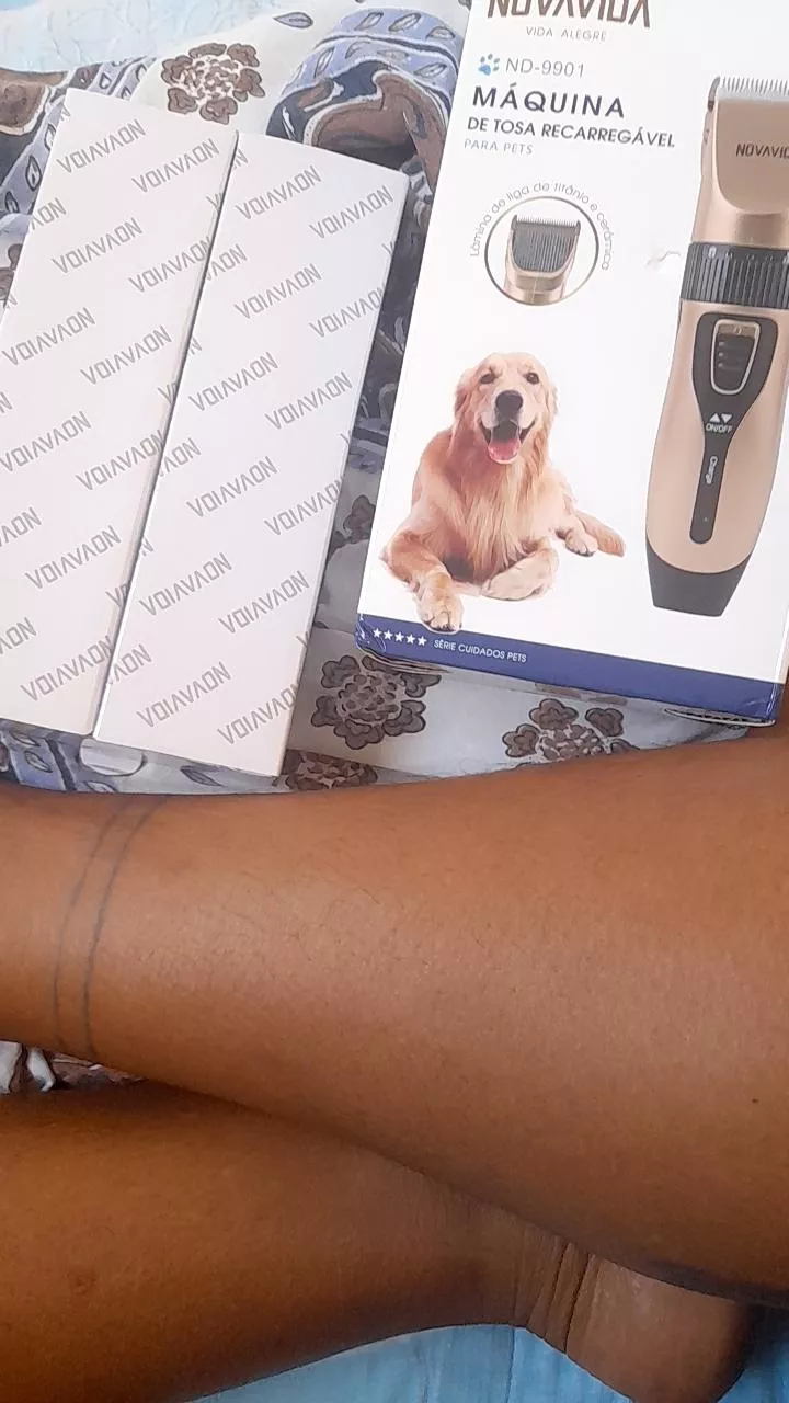 Máquina de Tosa Profissional para Cachorro e Gato, Silenciosa, 5 Velocidades, Baixo Ruído IZECARE PRO photo review