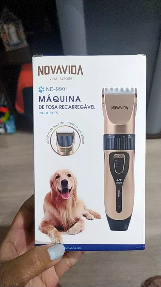 Máquina de Tosa Profissional para Cachorro e Gato, Silenciosa, 5 Velocidades, Baixo Ruído IZECARE PRO photo review