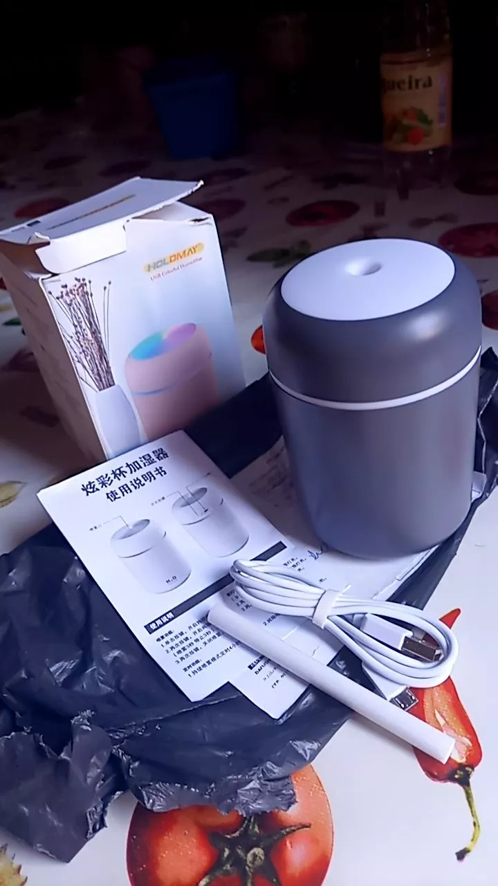 Difusor Umidificador USB 220ml Luz Noturna Temporizador IZEAROMA LIGHT photo review