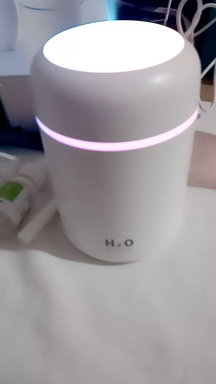 Difusor Umidificador USB 220ml Luz Noturna Temporizador IZEAROMA LIGHT photo review