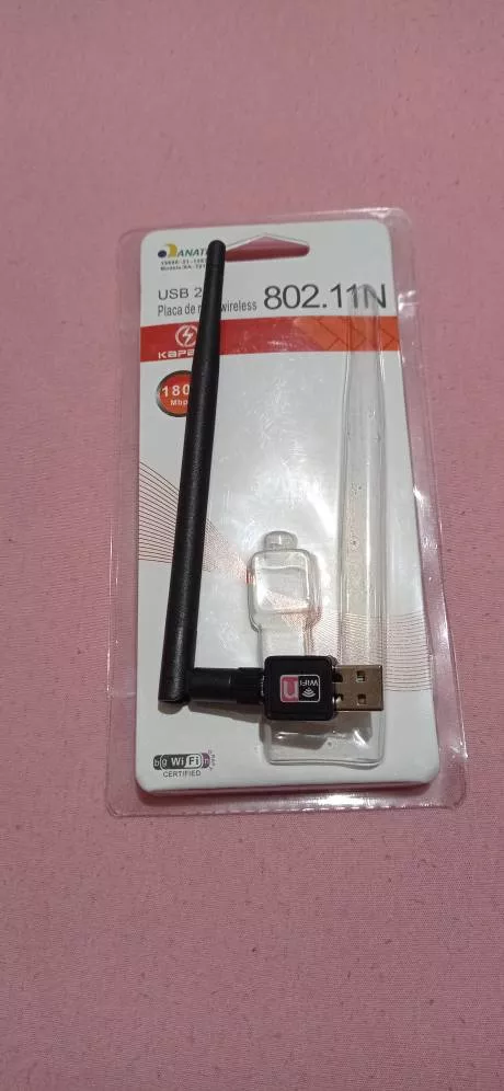 Adaptador Wi-Fi USB 1200Mbps Antena 15cm Compatível PC e Notebook IZEPOWER LINK photo review