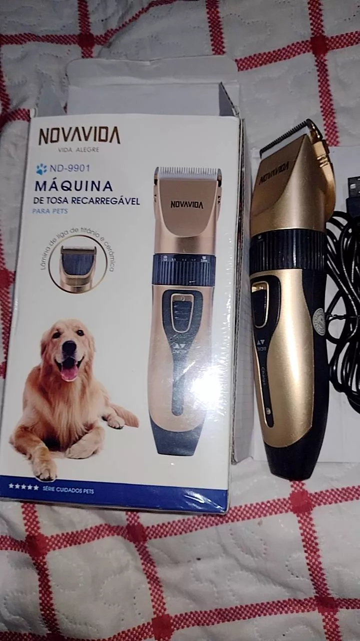 Máquina de Tosa Profissional para Cachorro e Gato, Silenciosa, 5 Velocidades, Baixo Ruído IZECARE PRO photo review