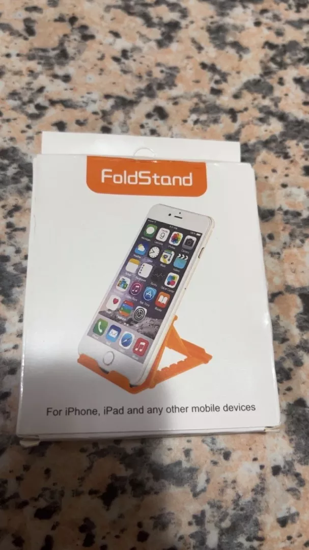 Suporte Ajustável para Celular e Tablet Dobrável Multicor IZEHOLD FLEX photo review