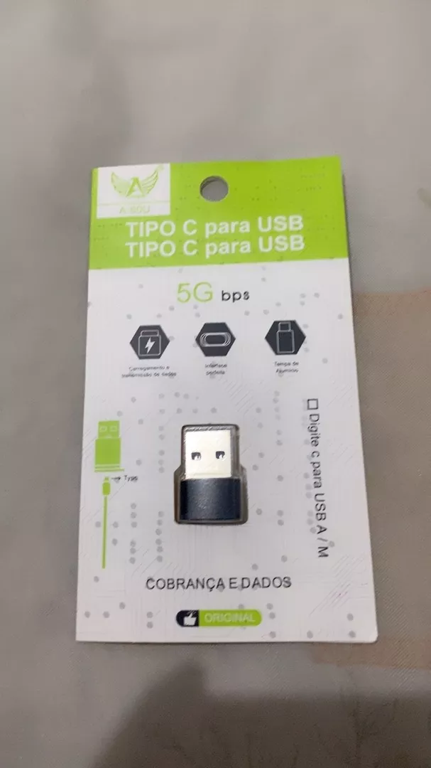 Adaptador USB-C para USB 3.0 Compatível Multidispositivos Alta Velocidade IZEFAST CONNECT photo review